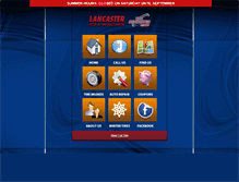 Tablet Screenshot of lancasterautoandtire.com
